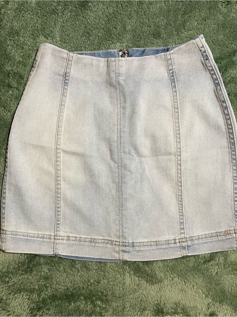 wild fable Light Blue Denim Mini Skirt